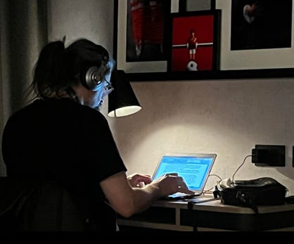 Adrian Tchaikovsky writing