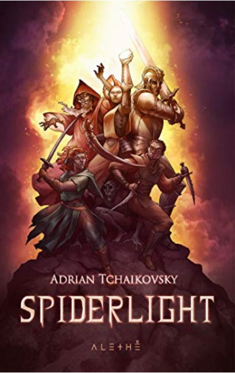 Spiderlight Spanish cover